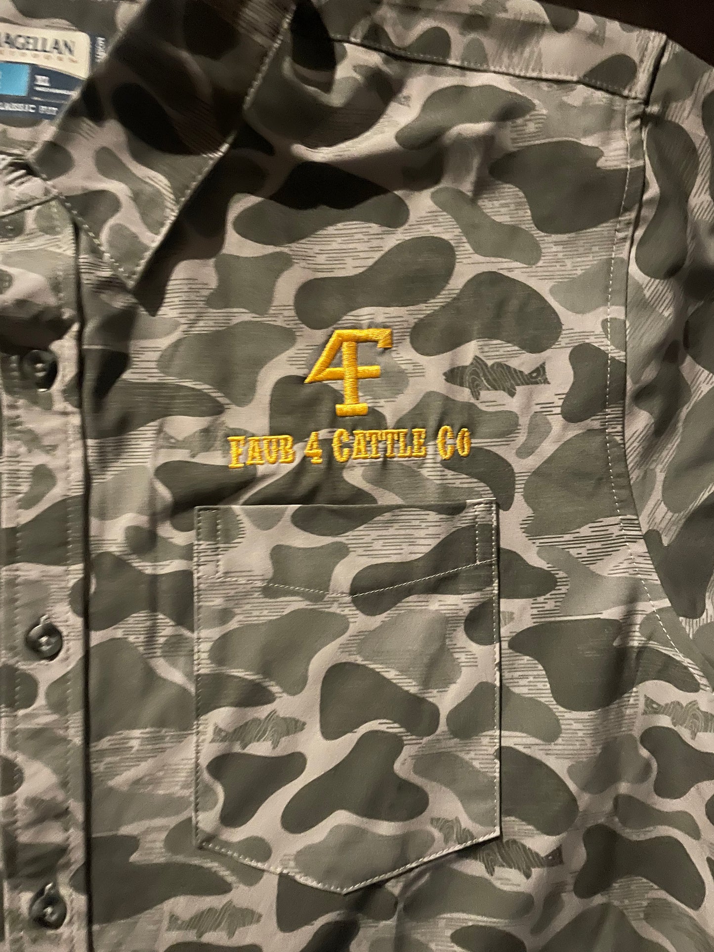Short sleeve camo